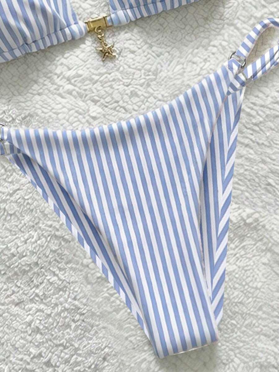 SHEIN DWUCZĘŚCIOWY STRÓJ KĄPIELOWY S09__S