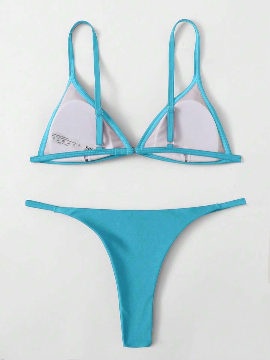 SHEIN DWUCZĘŚCIOWY STRÓJ KĄPIELOWY S09__S