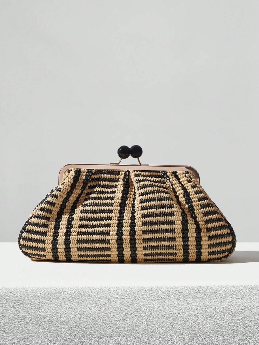 SHEIN TOREBKA KOPERTÓWKA WZÓR S07__34X9X18CM