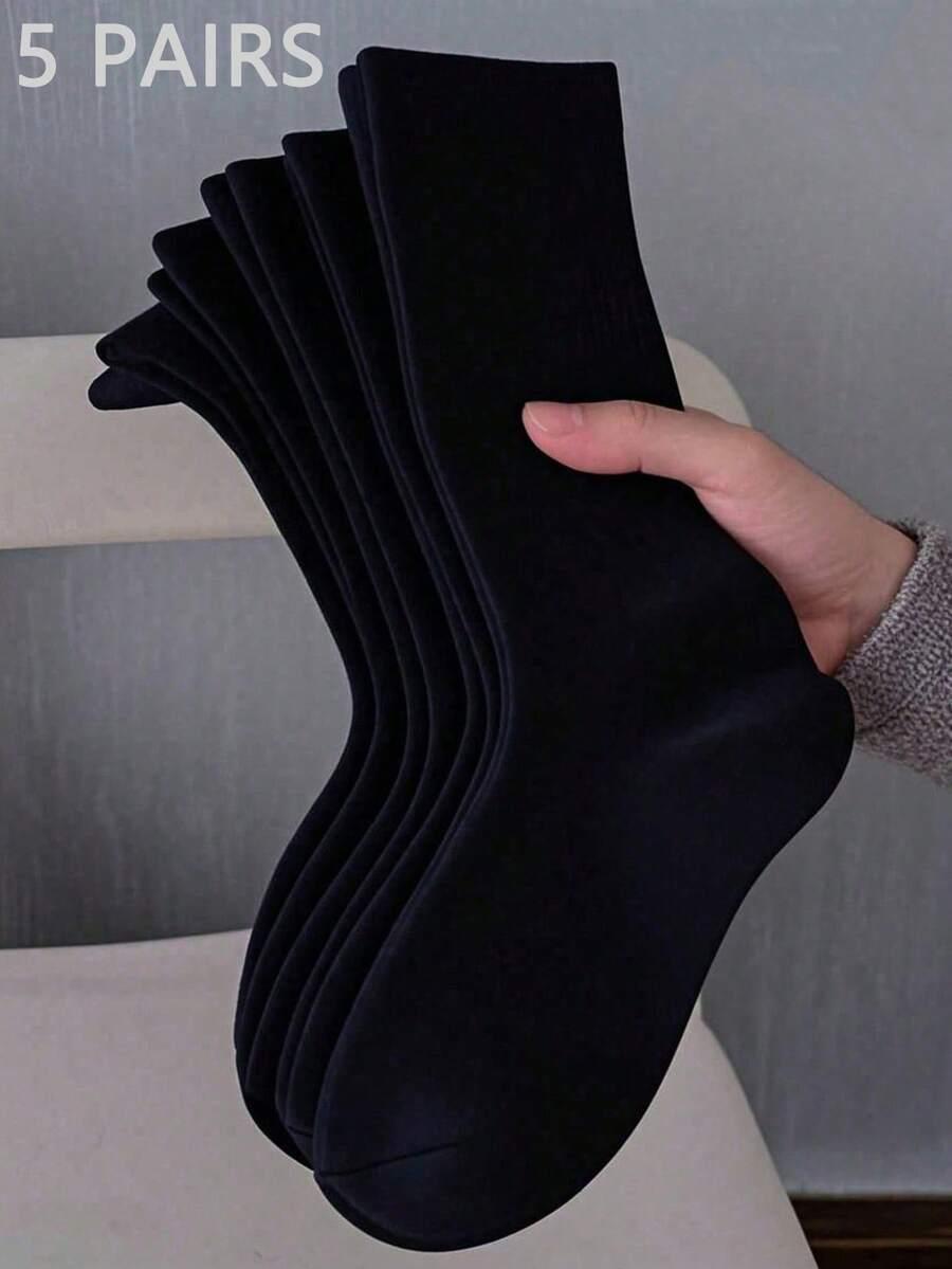 SHEIN CZARNE SKARPETKI 10-PACK S06__36-39