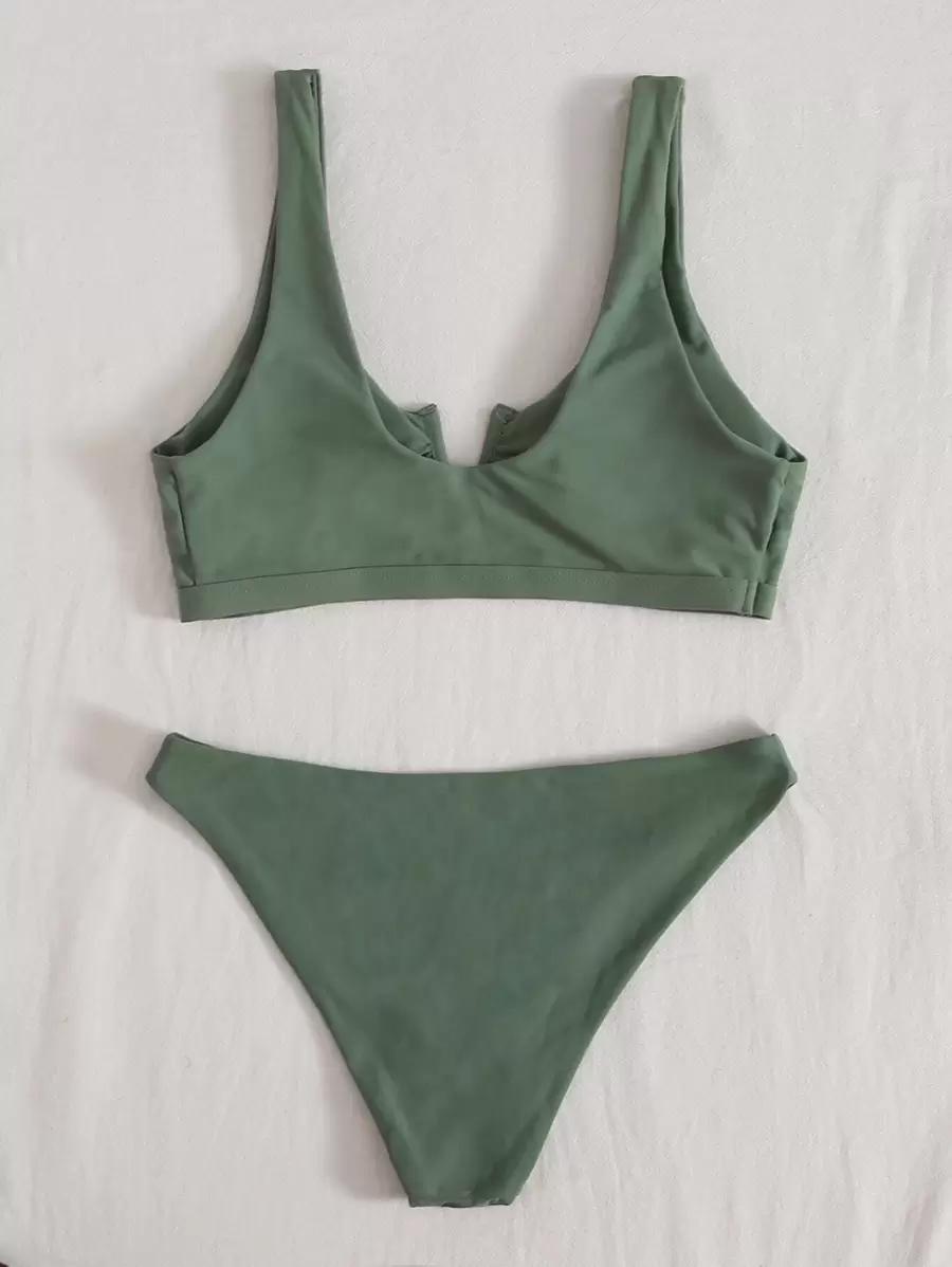 SWIM CHICCIA ZIELONY KOMPLET BIKINI PK01__M
