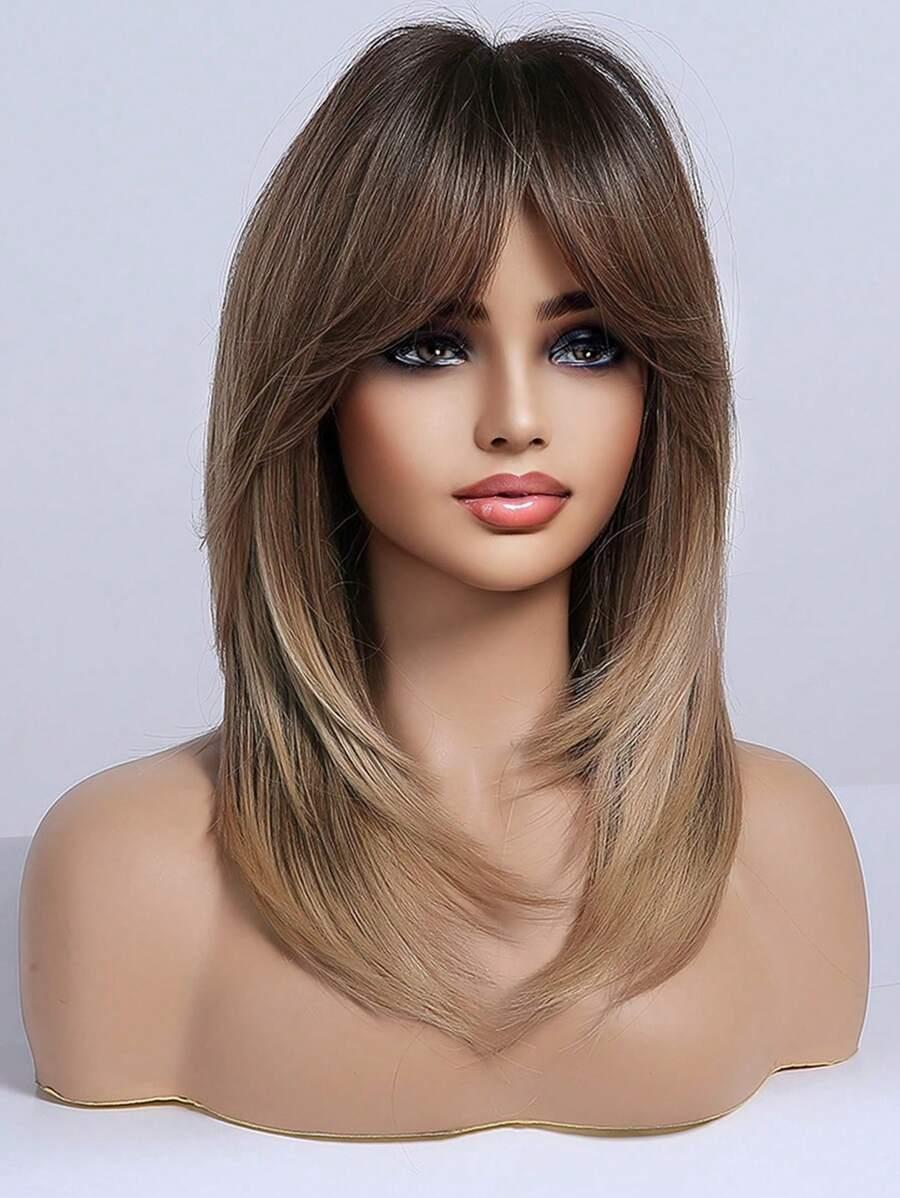 SHEIN PERUKA Z WŁOSÓW SYNTETYCZNYCH S07__50CM