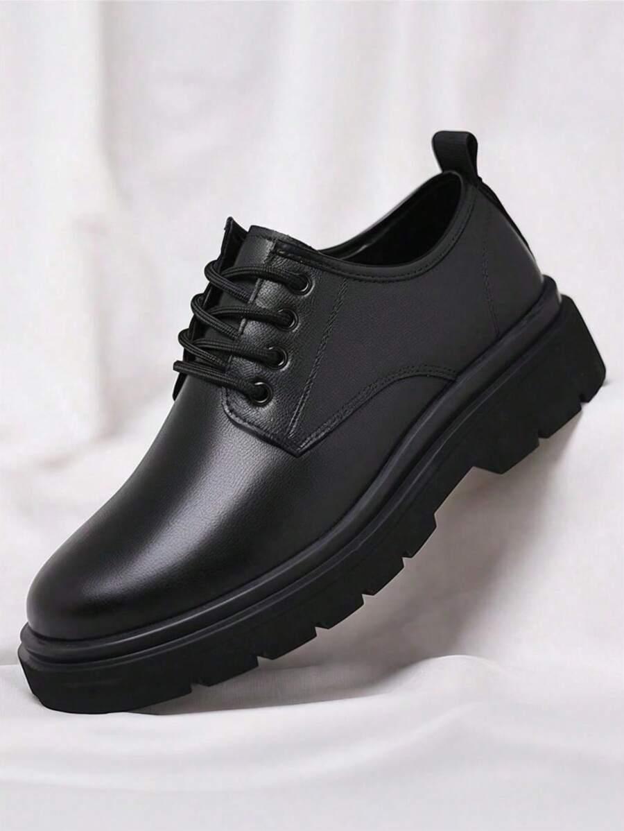 SHEIN CZARNE PÓŁBUTY SZNUROWANE S06__39,5