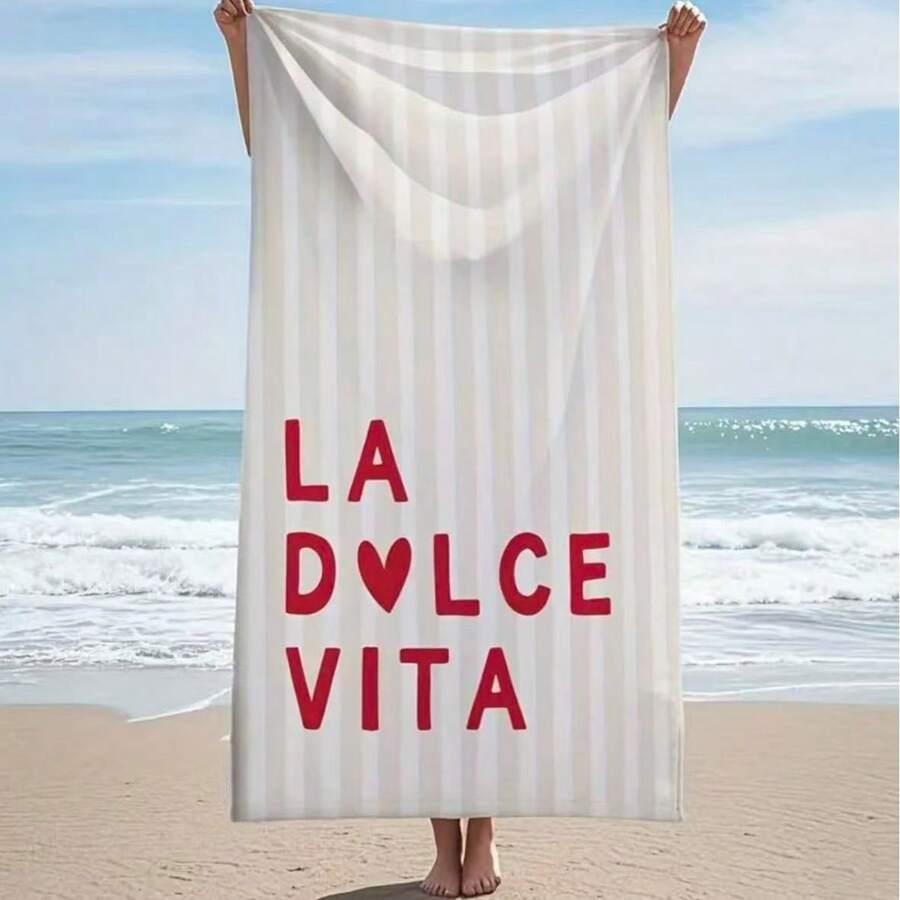 SHEIN RĘCZNIK PLAŻOWY WZÓR S07__70X140CM