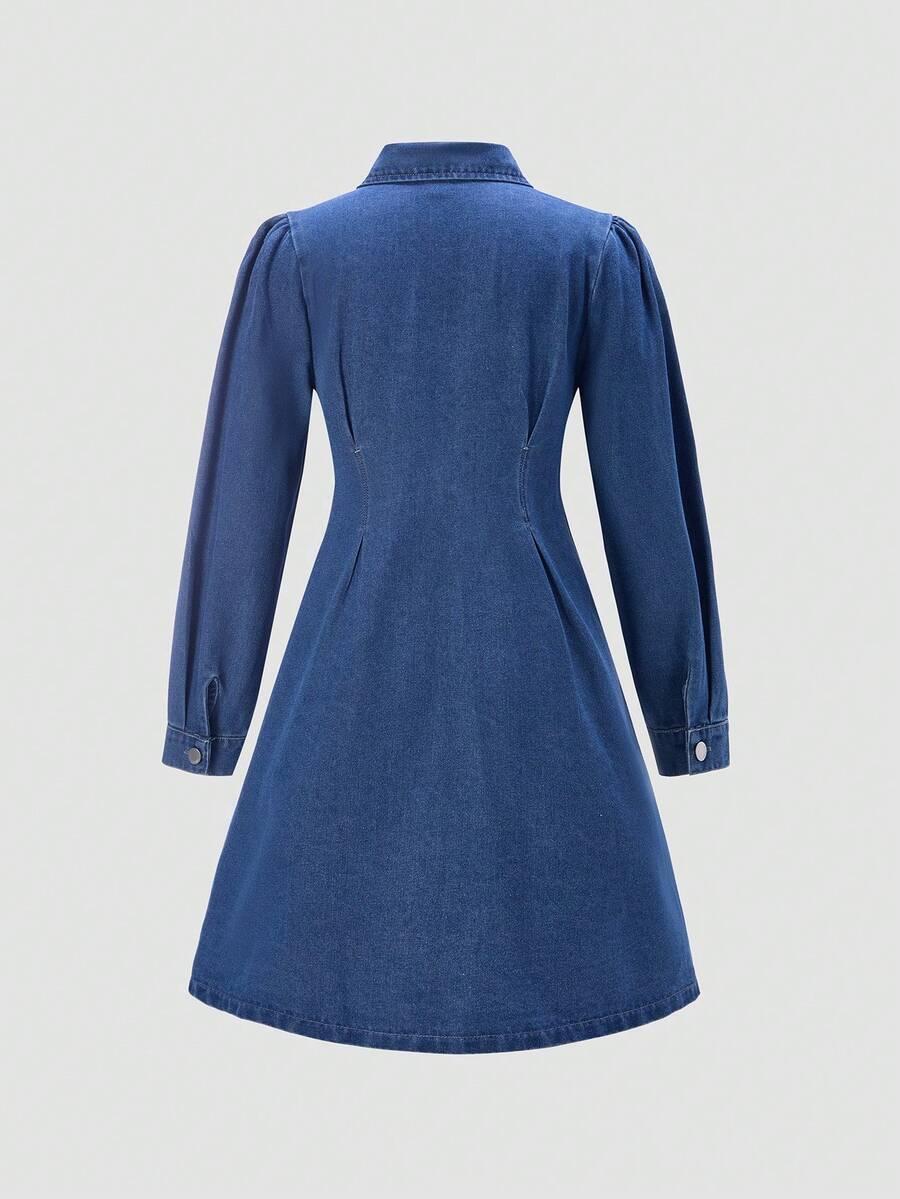 SHEIN JEANSOWA SUKIENKA GUZIKI S06__146/152