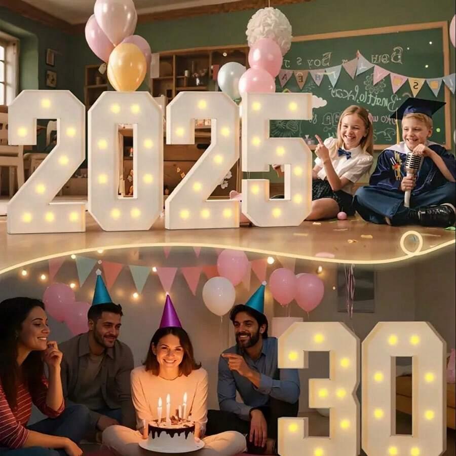 SHEIN PODŚWIETLANA RAMKA CYFRA 7 S07__91