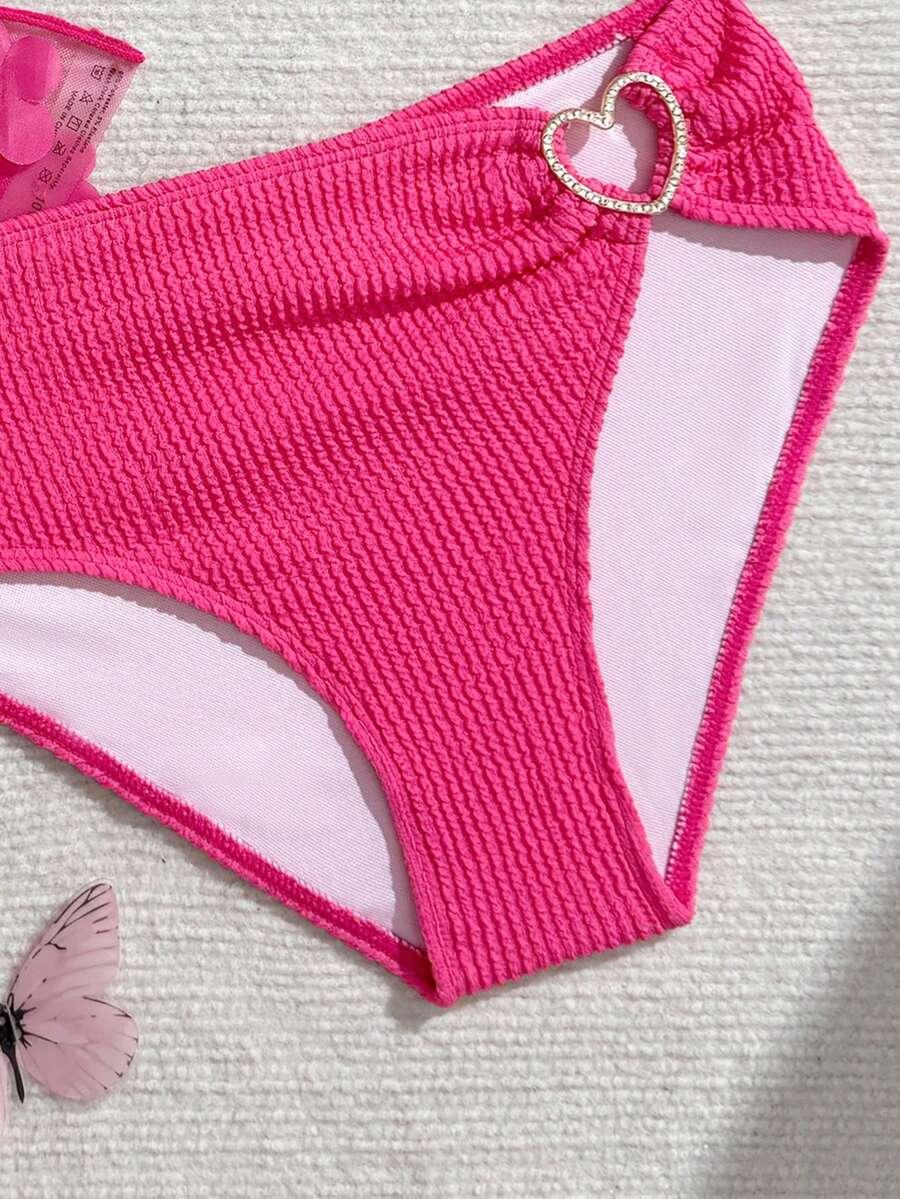 SHEIN DWUCZĘŚCIOWY STRÓJ KĄPIELOWY SARONG S09__128/134