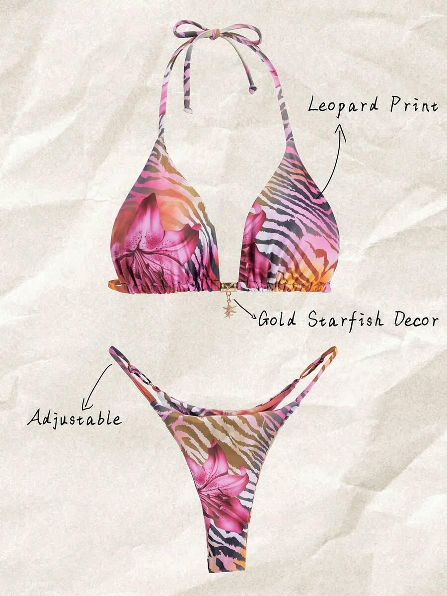 SWIM MOD DWUCZĘŚCIOWY STRÓJ KĄPIELOWY PRINT S09__S