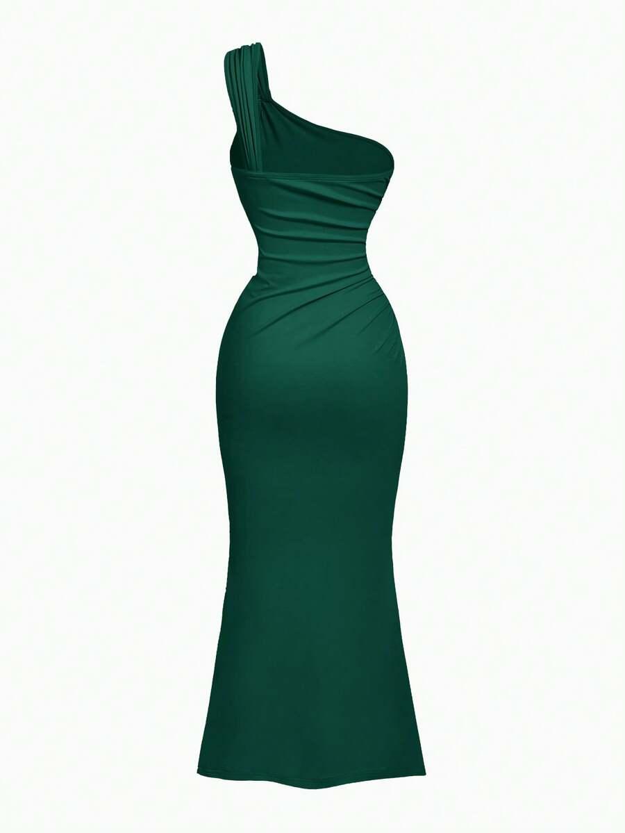 SHEIN ZIELONA MAXI SUKIENKA S06__M
