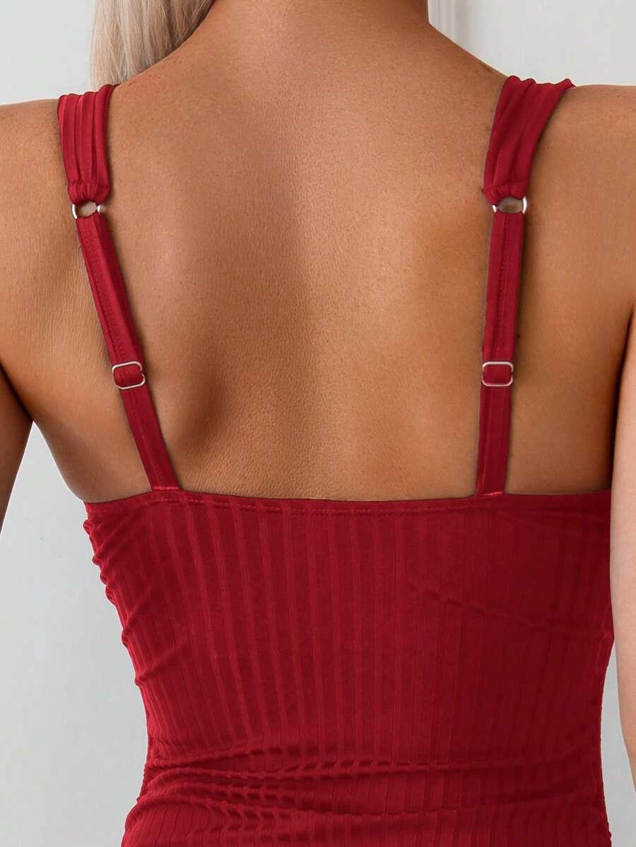 SHEIN JEDNOCZĘŚCIOWY STRÓJ KĄPIELOWY S09__L