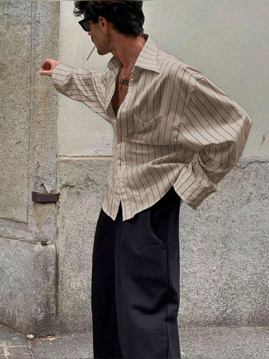 SHEIN KOSZULA PASKI CASUAL KIESZONKA PK01__M
