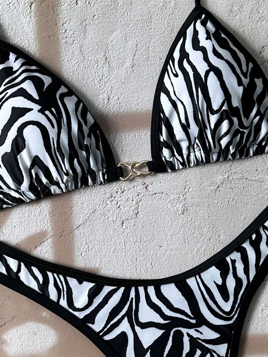 SHEIN DWUCZĘŚCIOWY STRÓJ KĄPIELOWY S09__S