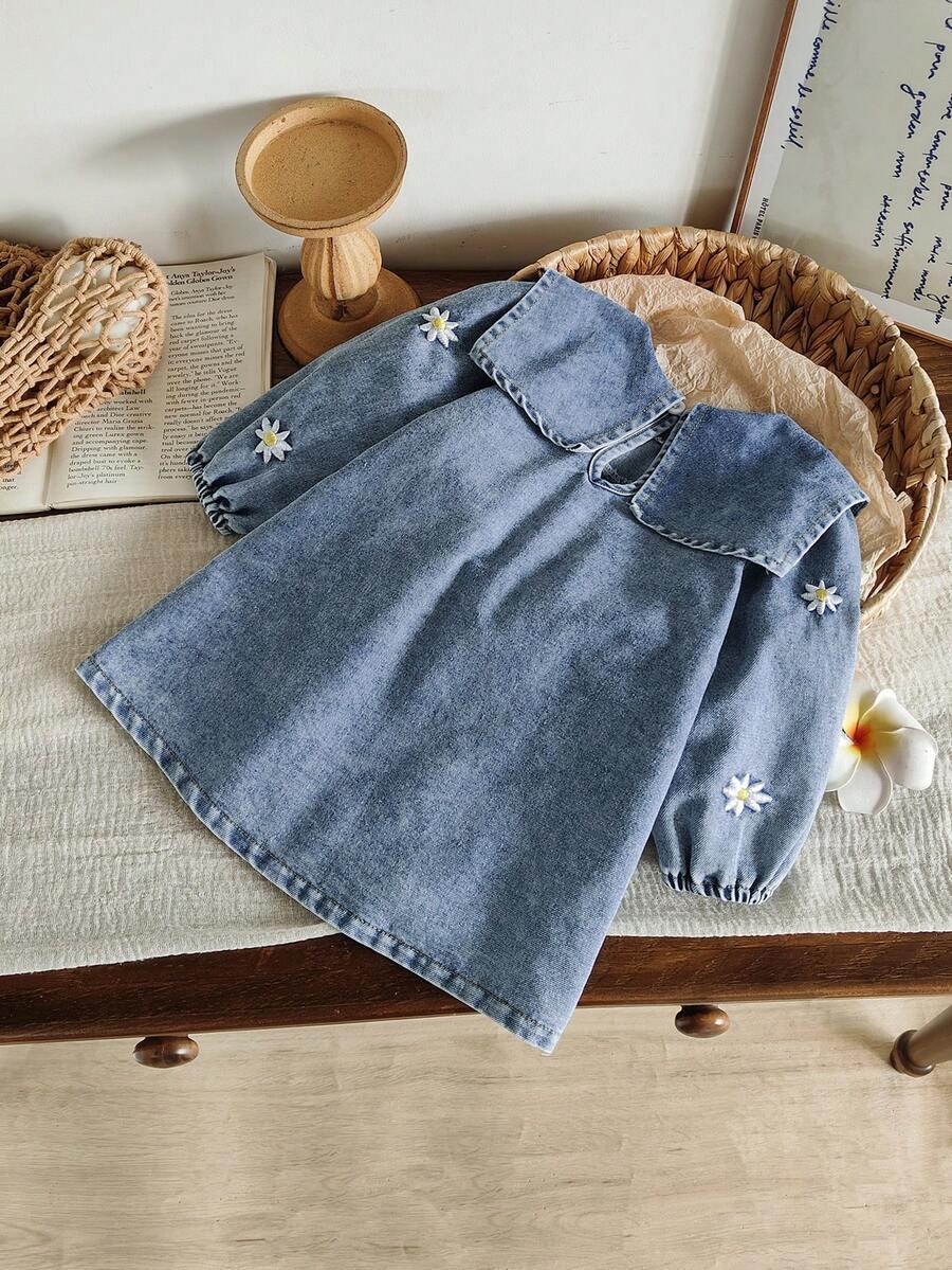 SHEIN NIEBIESKA SUKIENKA WZÓR KWIATY S06__80/86