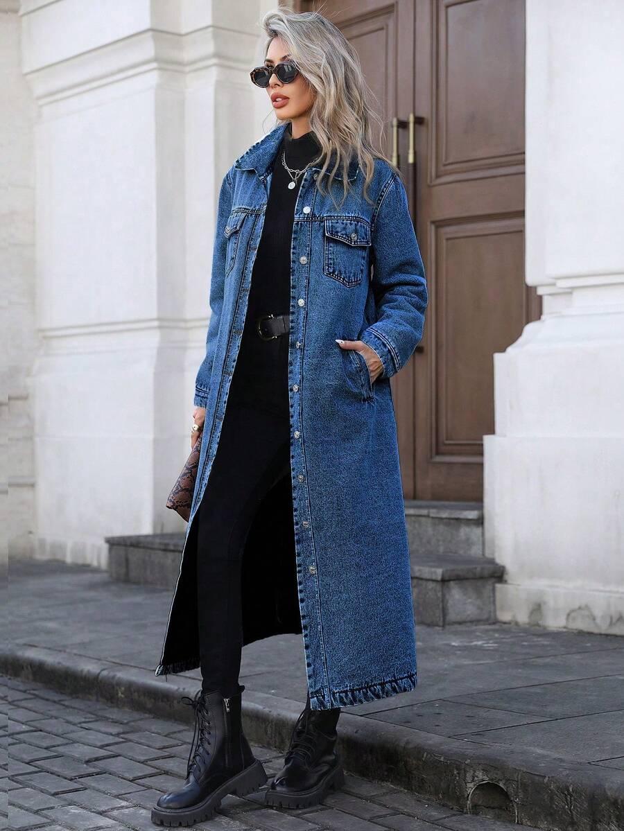 SHEIN NIEBIESKA KURTKA JEANS W01__XL