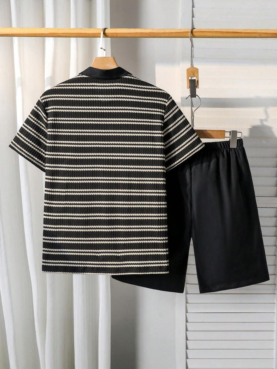 SHEIN CZARNE SPODENKI KIESZENIE S06__152-160