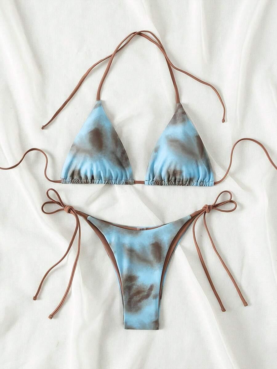 SHEIN DWUCZĘŚCIOWY STRÓJ KĄPIELOWY S09__XS