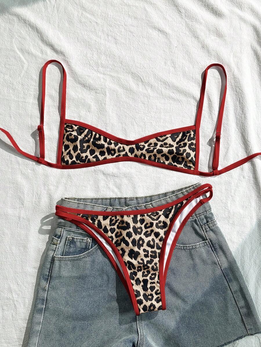 SWIM MOD DWUCZĘŚCIOWY STRÓJ KĄPIELOWY ANIMAL PRINT S09__S