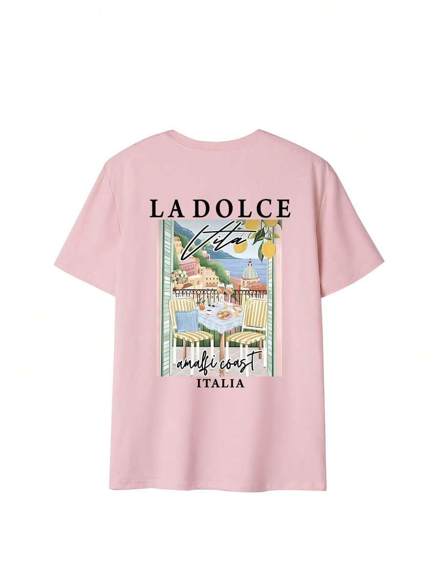 SHEIN T-SHIRT OKRĄGŁY DEKOLT S06__XXL