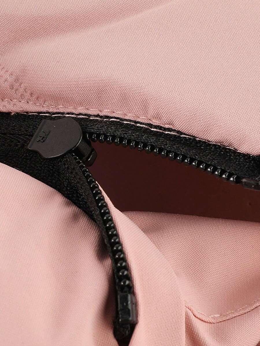 SHEIN RÓŻOWA KURTKA ZAMEK W01__S