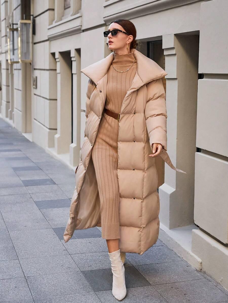 SHEIN BEZOWA KURTKA ZATRZASK W01__L