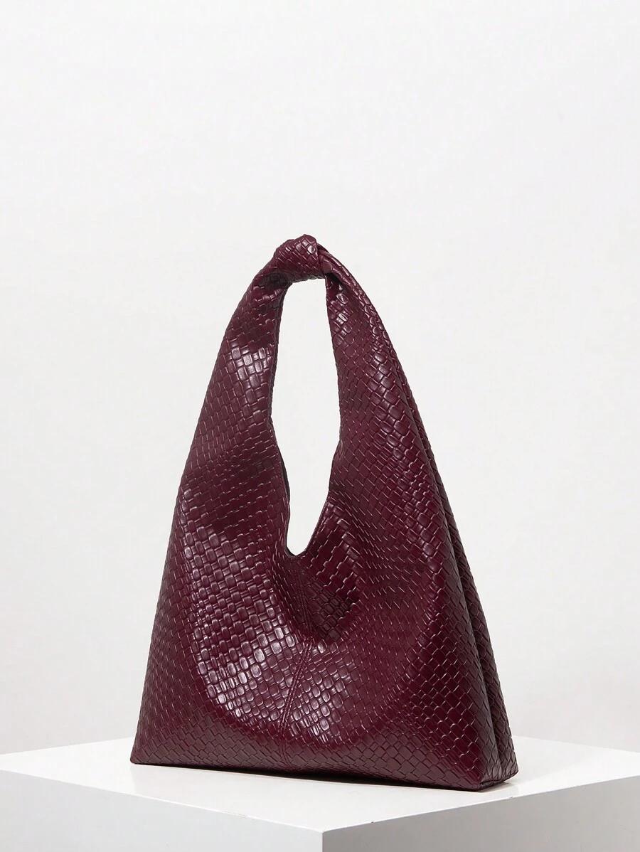 SHEIN BORDOWA TOREBKA IMITACJA SKÓRY S07__36X8X24