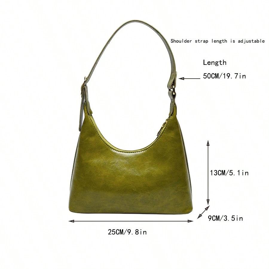 SHEIN ZIELONA TOREBKA NA RAMIĘ S07__13X9X25