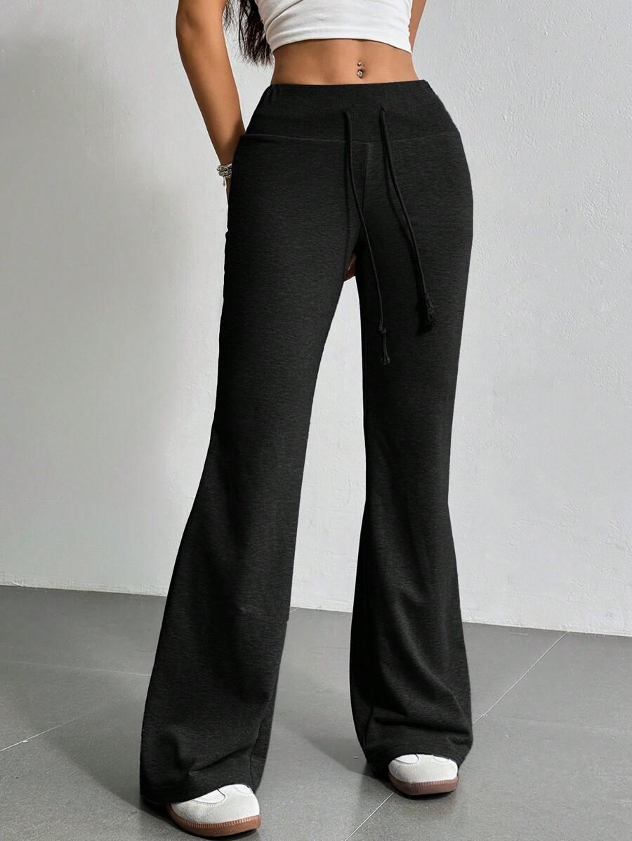 SHEIN CZARNE SPODNIE DRESOWE S06__XXS