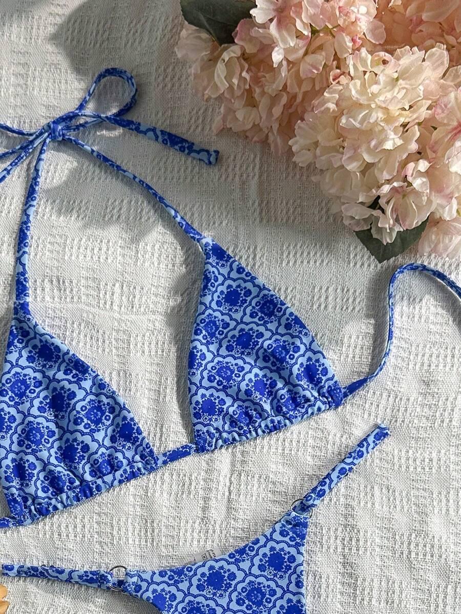 SWIM MOD DWUCZĘŚCIOWY STRÓJ KĄPIELOWY PRINT S09__XS