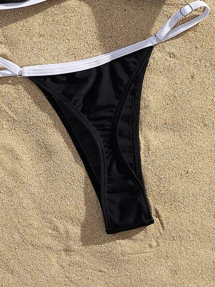 SHEIN DWUCZĘŚCIOWY STRÓJ KĄPIELOWY S09__S