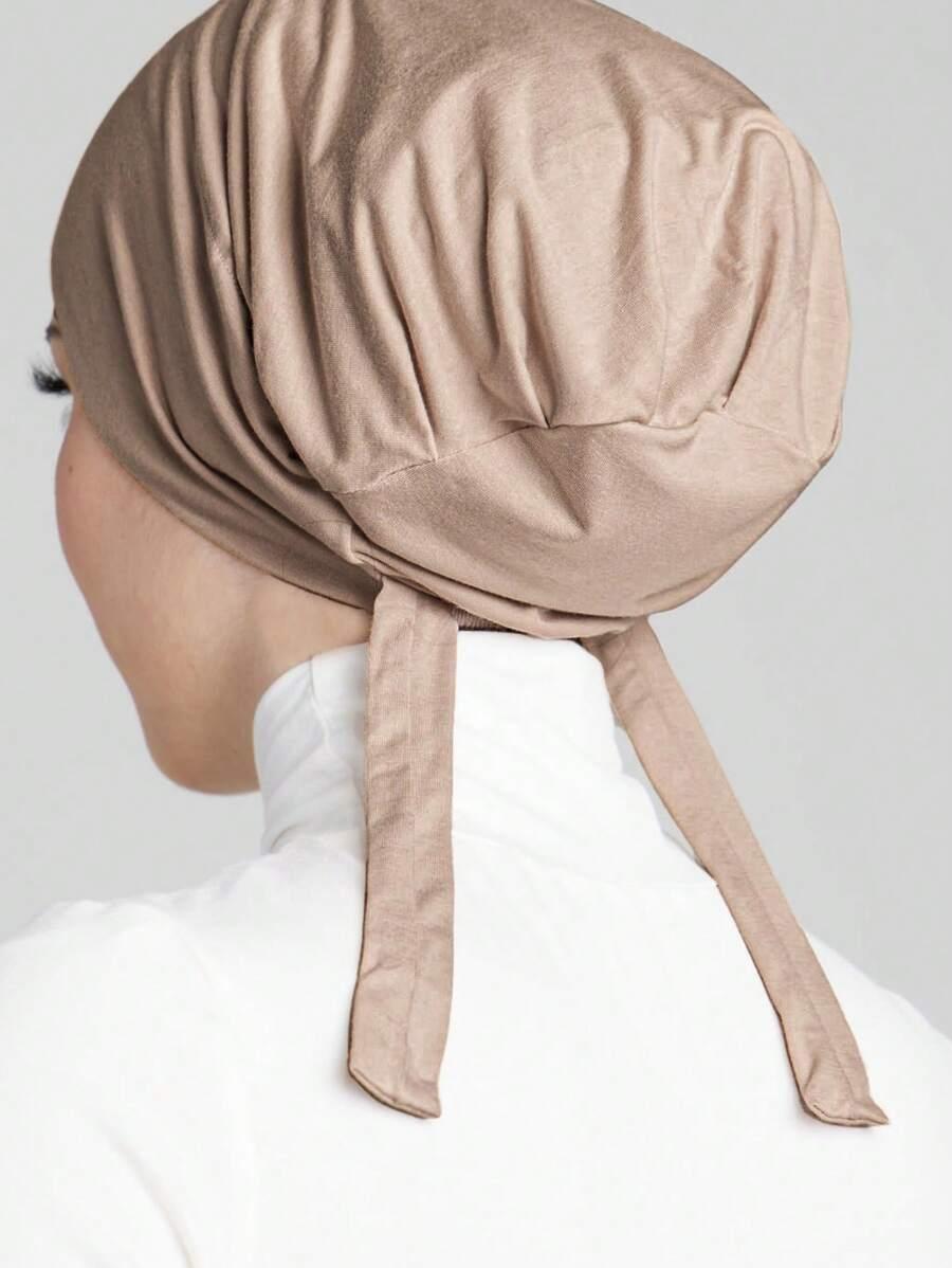 SHEIN BEŻOWY TURBAN NA GŁOWĘ S07