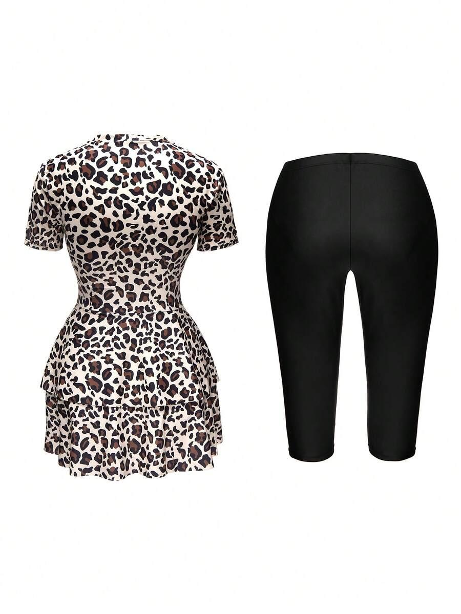 SWIM MULVARI STRÓJ KĄPIELOWY ANIMAL PRINT S09__XXL