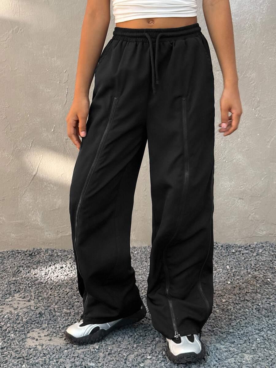 COOLANE KIDS SPODNIE DRESOWE SZEROKA NOGAWKA S06__146-152
