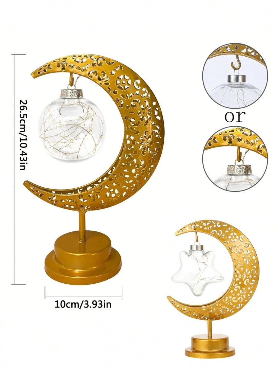 SHEIN LAMPA DEKORACYJNA W KSZTAŁCIE KSIĘŻYCA S07__10X26