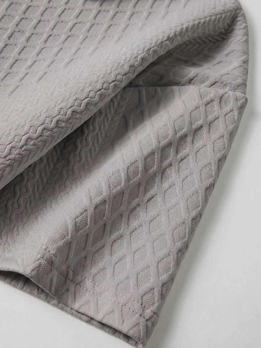 SHEIN KOMPLET KOSZULKA POLO SPODENKI S06__M