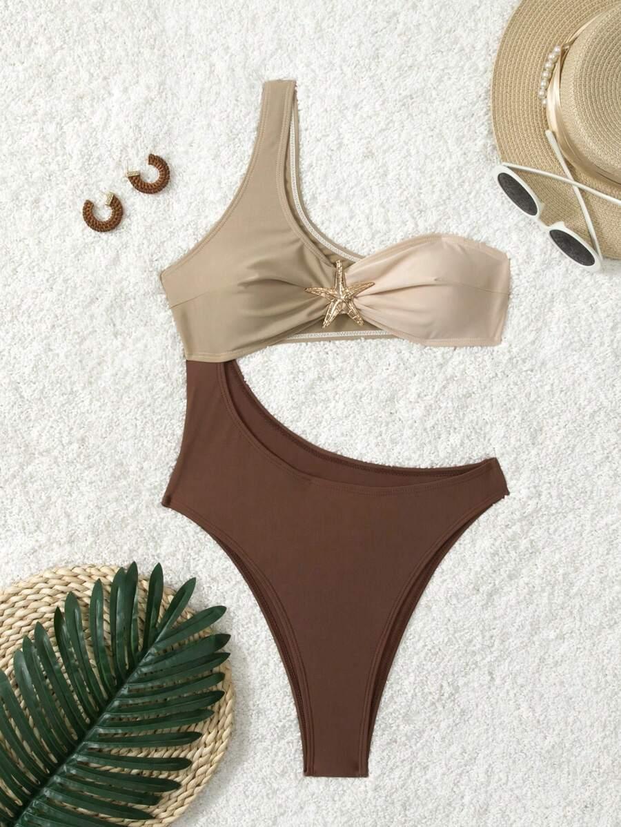 SWIM CHICCIA JEDNOCZĘŚCIOWY STRÓJ KĄPIELOWY ZDOBIENIE S09__S
