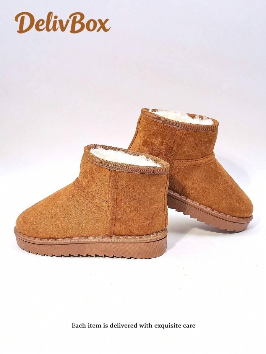 SHEIN BRĄZOWE OCIEPLANE ŚNIEGOWCE W01__23