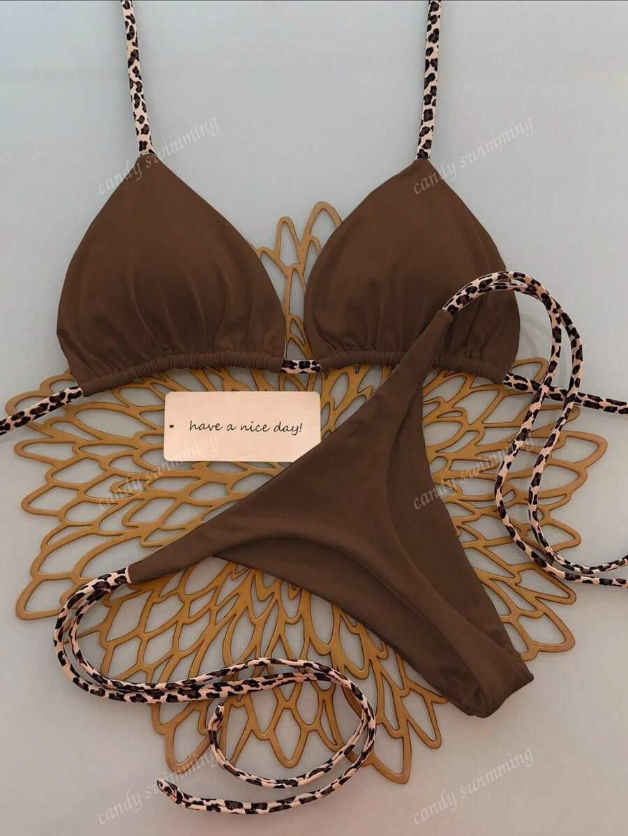 SHEIN DWUCZĘŚCIOWY STRÓJ KĄPIELOWY S09__S