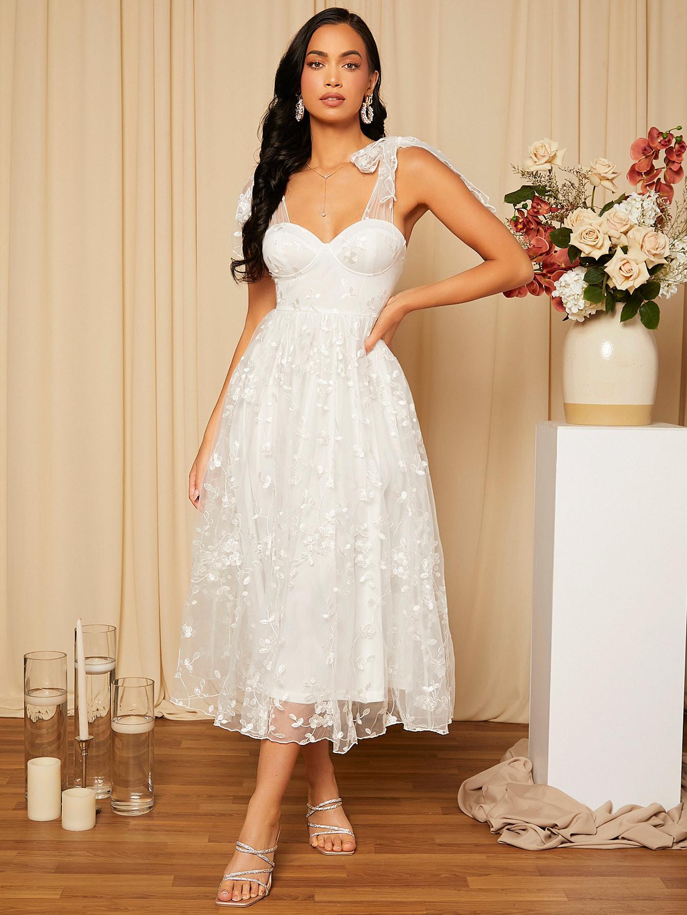 SHEIN BIAŁA SUKNIA ŚLUBNA S06__38