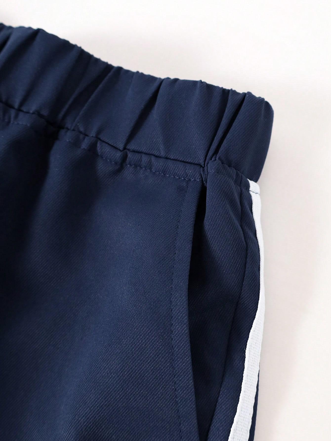 SHEIN GRANATOWE SPODNIE S06__164/170