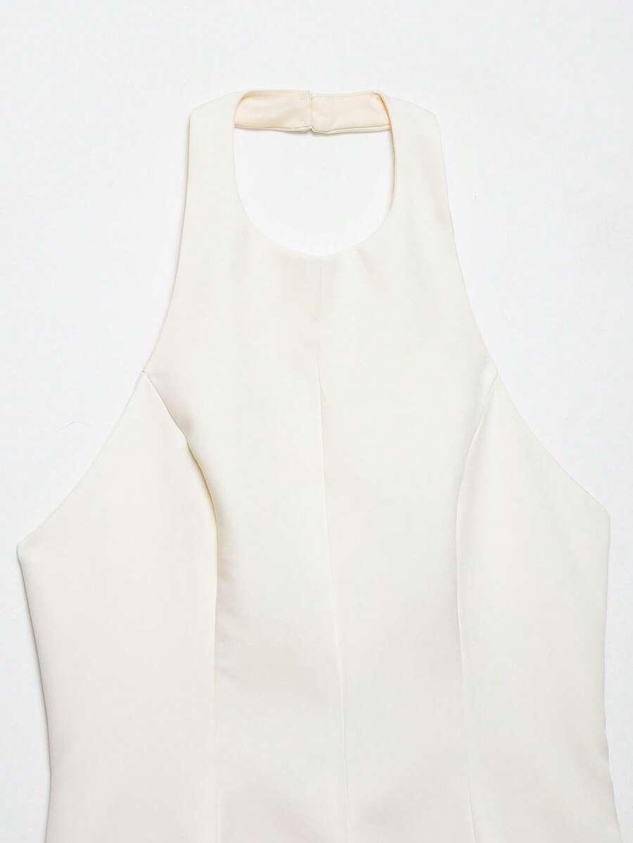 SHEIN BLUZKA ODKRYTE PLECY S06__S
