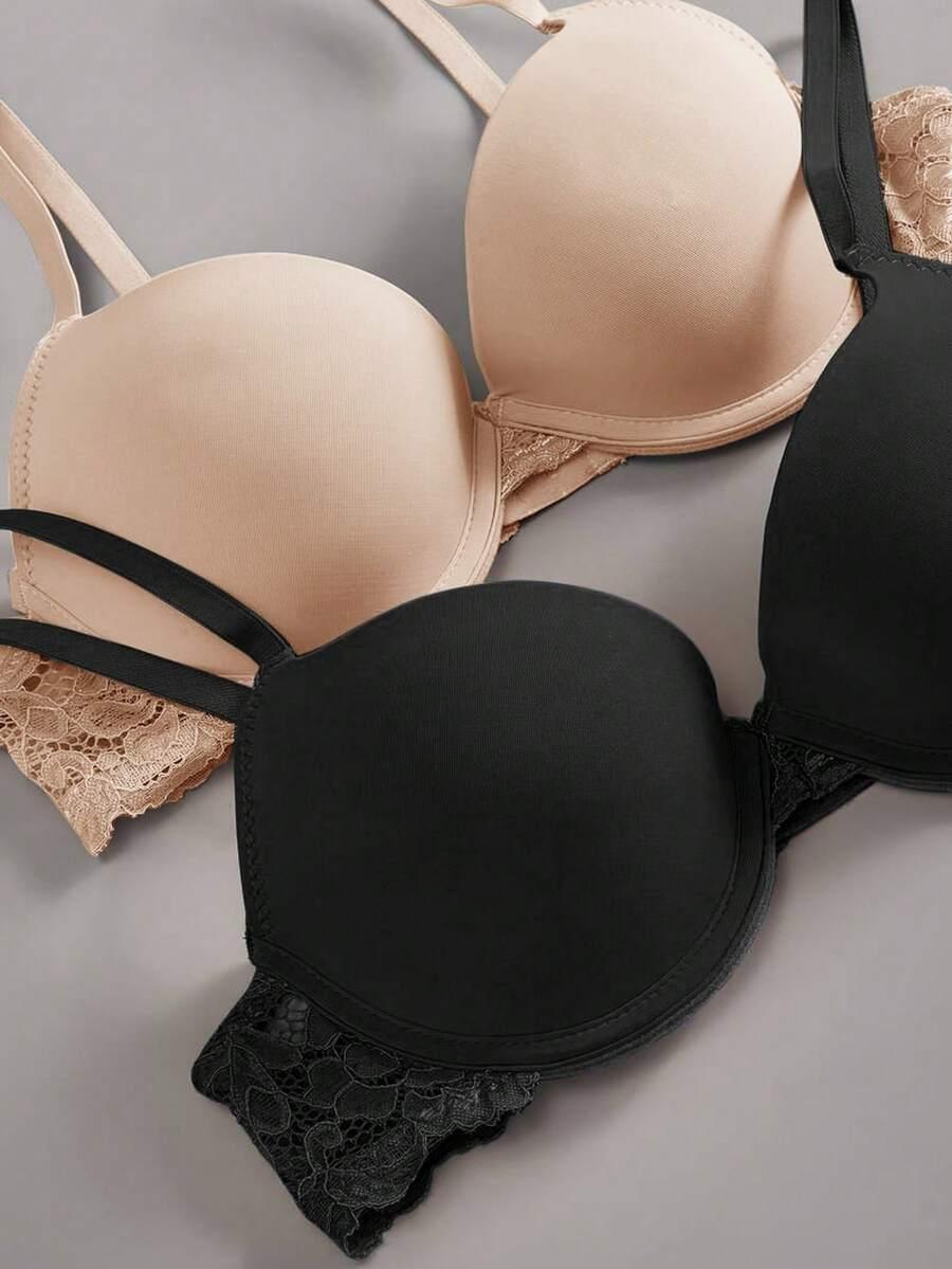 SHEIN BIUSTONOSZ KORONKA 2-PACK S06__85B