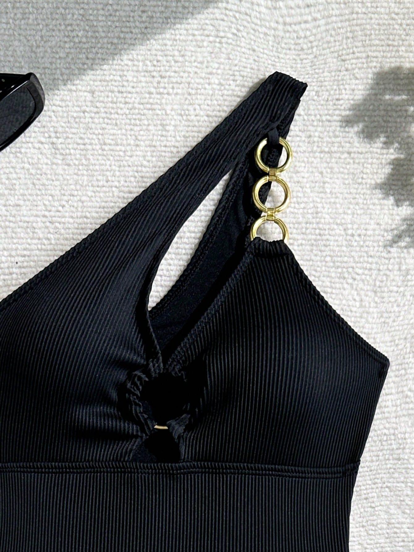 SHEIN JEDNOCZĘŚCIOWY STRÓJ KĄPIELOWY S09__XXL