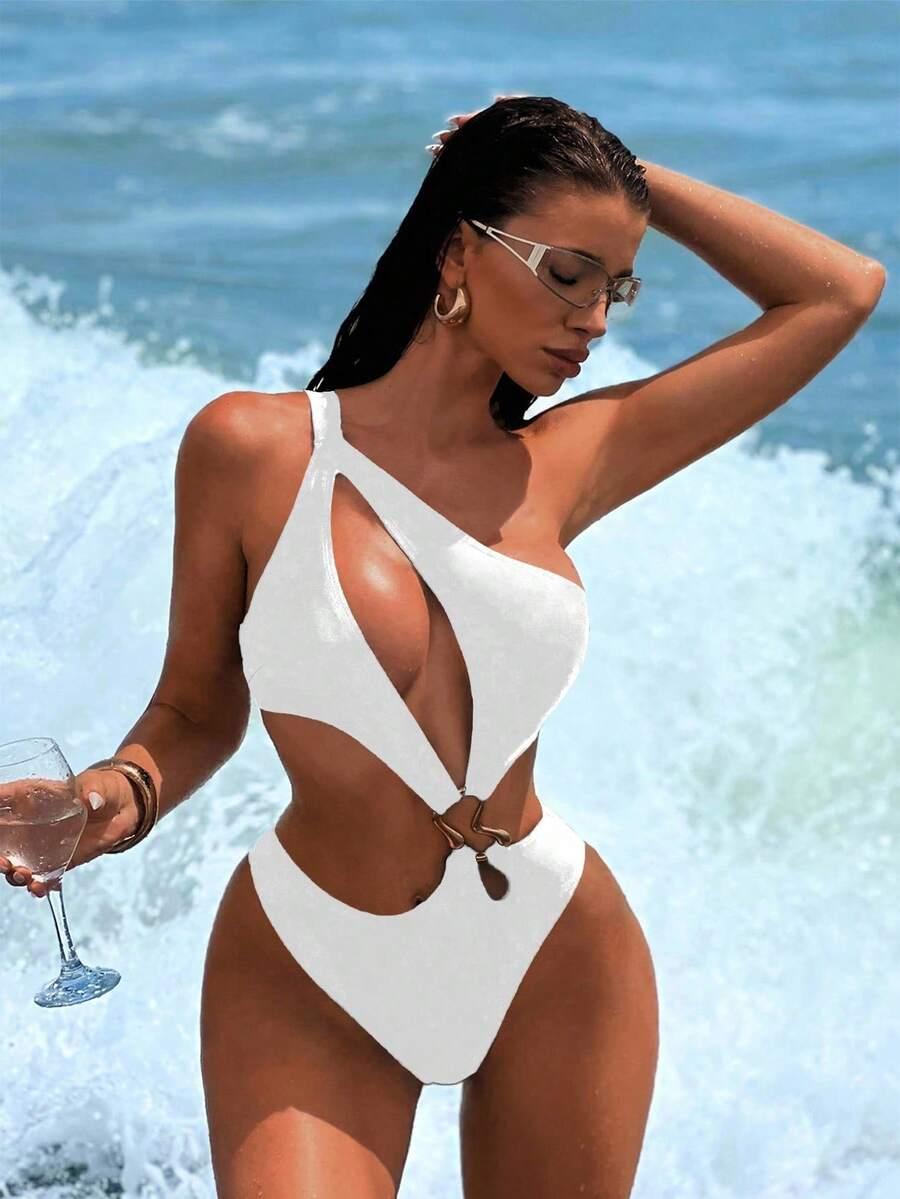 SWIM SXY JEDNOCZĘŚCIOWY STRÓJ KĄPIELOWY WYCIĘCIA S09__M