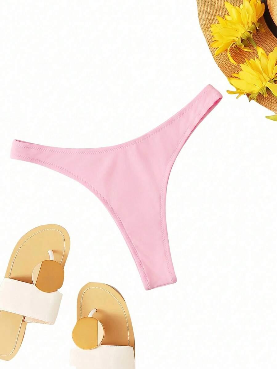SWIM BASICS RÓŻOWY DÓŁ OD BIKINI S09__M