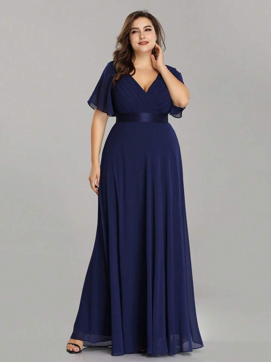 EVERPRETTY GRANATOWA MAXI SUKIENKA S06__48