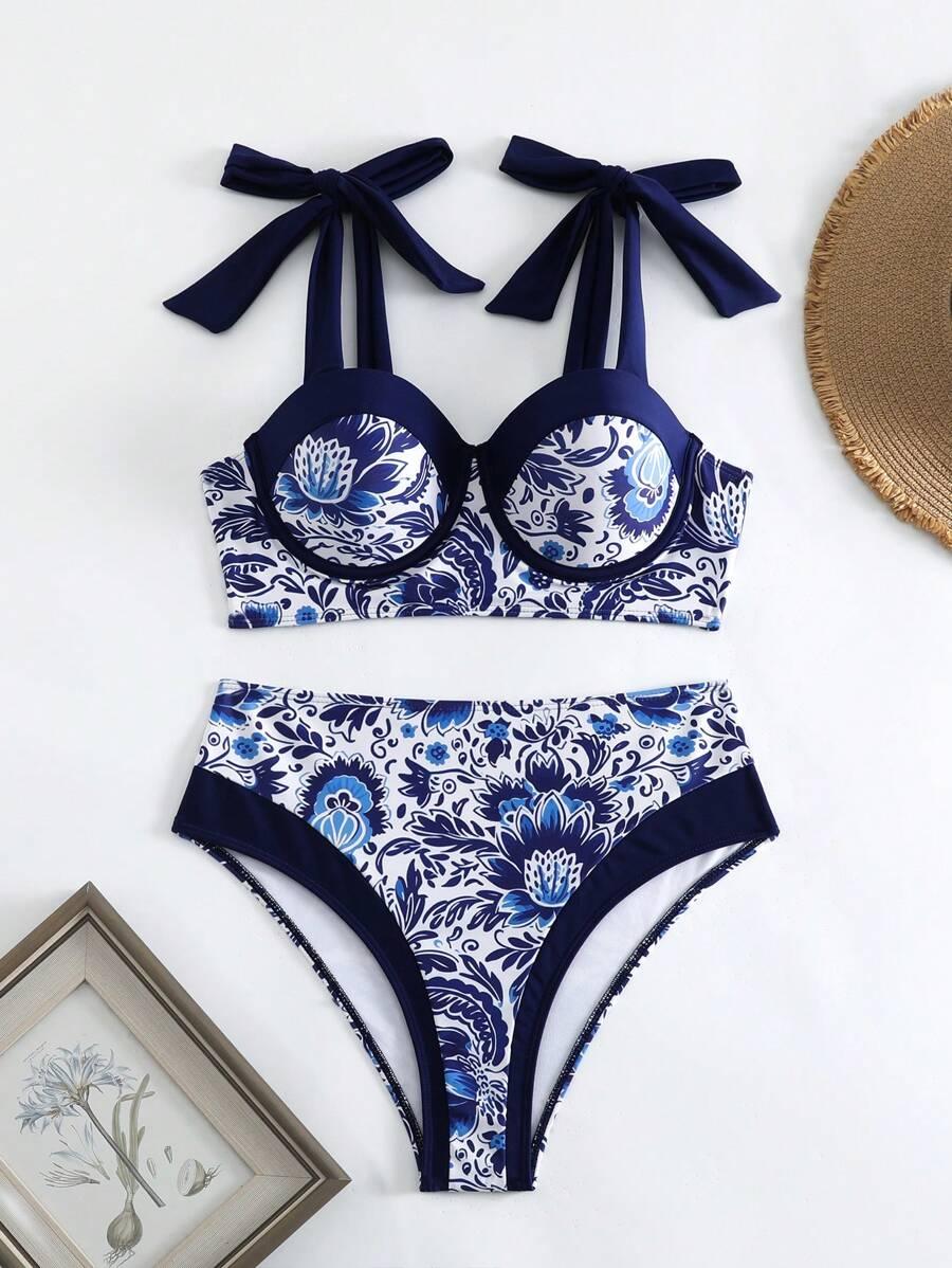 SHEIN STRÓJ KĄPIELOWY WZÓR S09__S