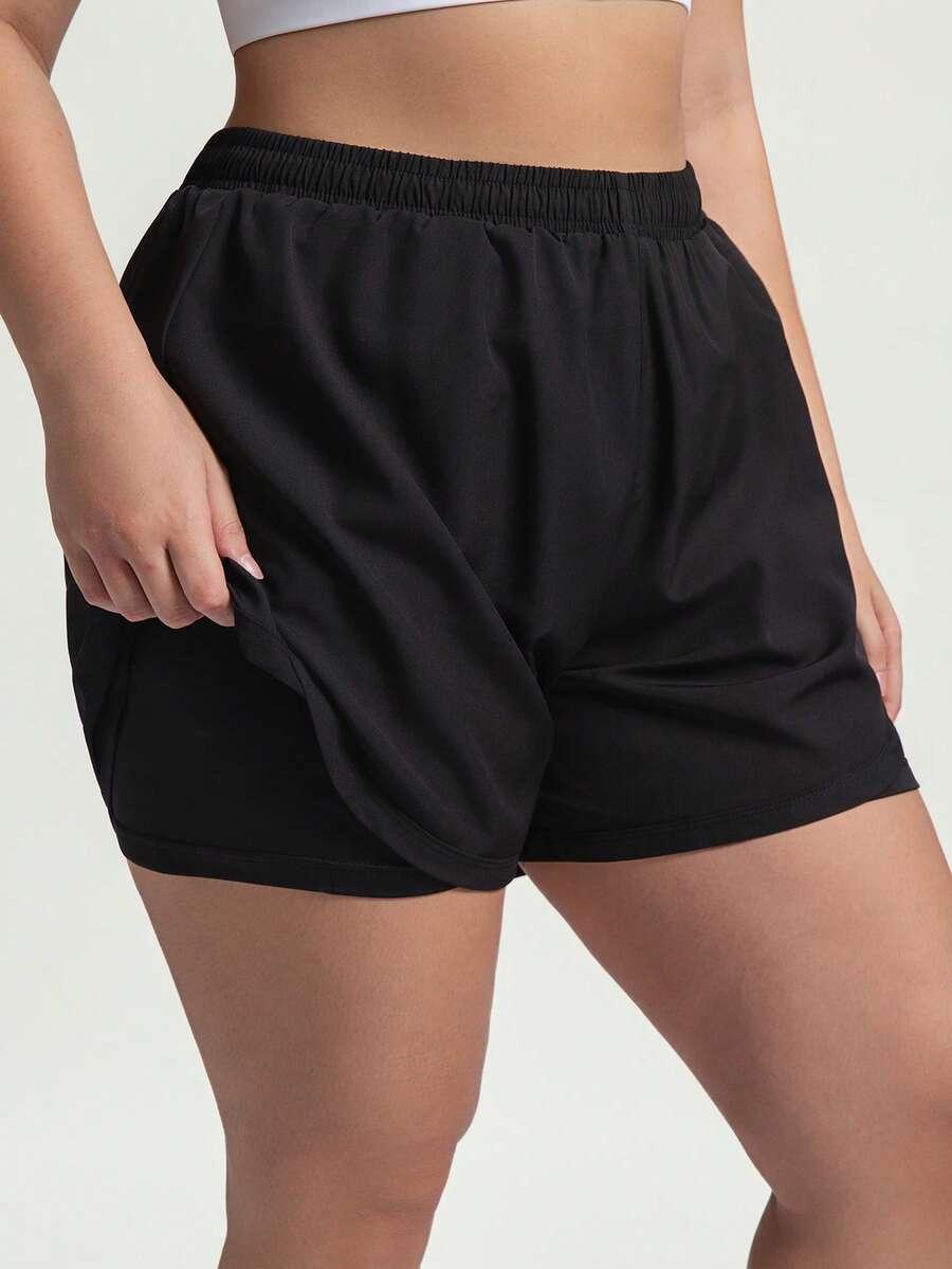 SHEIN CZARNE KRÓTKIE SPODENKI KIESZENIE S06__46
