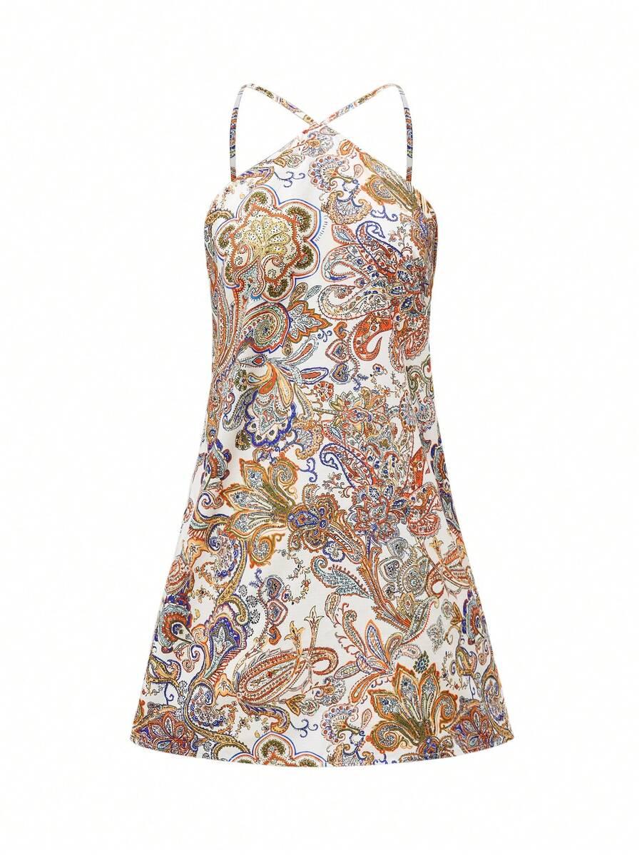 SHEIN MINI SUKIENKA WZÓR PK01__M