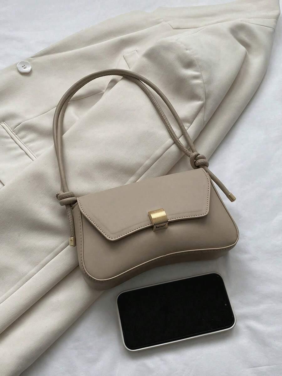 SHEIN BEŻOWA TOREBKA CASUAL S07__5,5X12,5X21CM