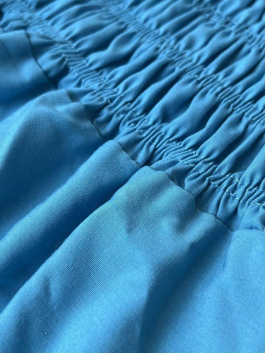 SHEIN NIEBIESKA MAXI SUKIENKA S06__XXL